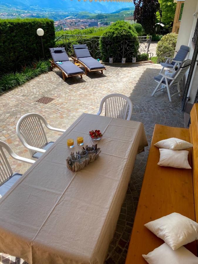 Appartamento Le Colonne - Relais Villa Quercia Tassullo Zewnętrze zdjęcie