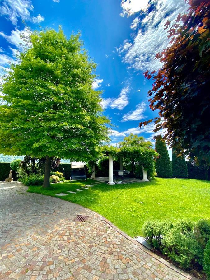 Appartamento Le Colonne - Relais Villa Quercia Tassullo Zewnętrze zdjęcie